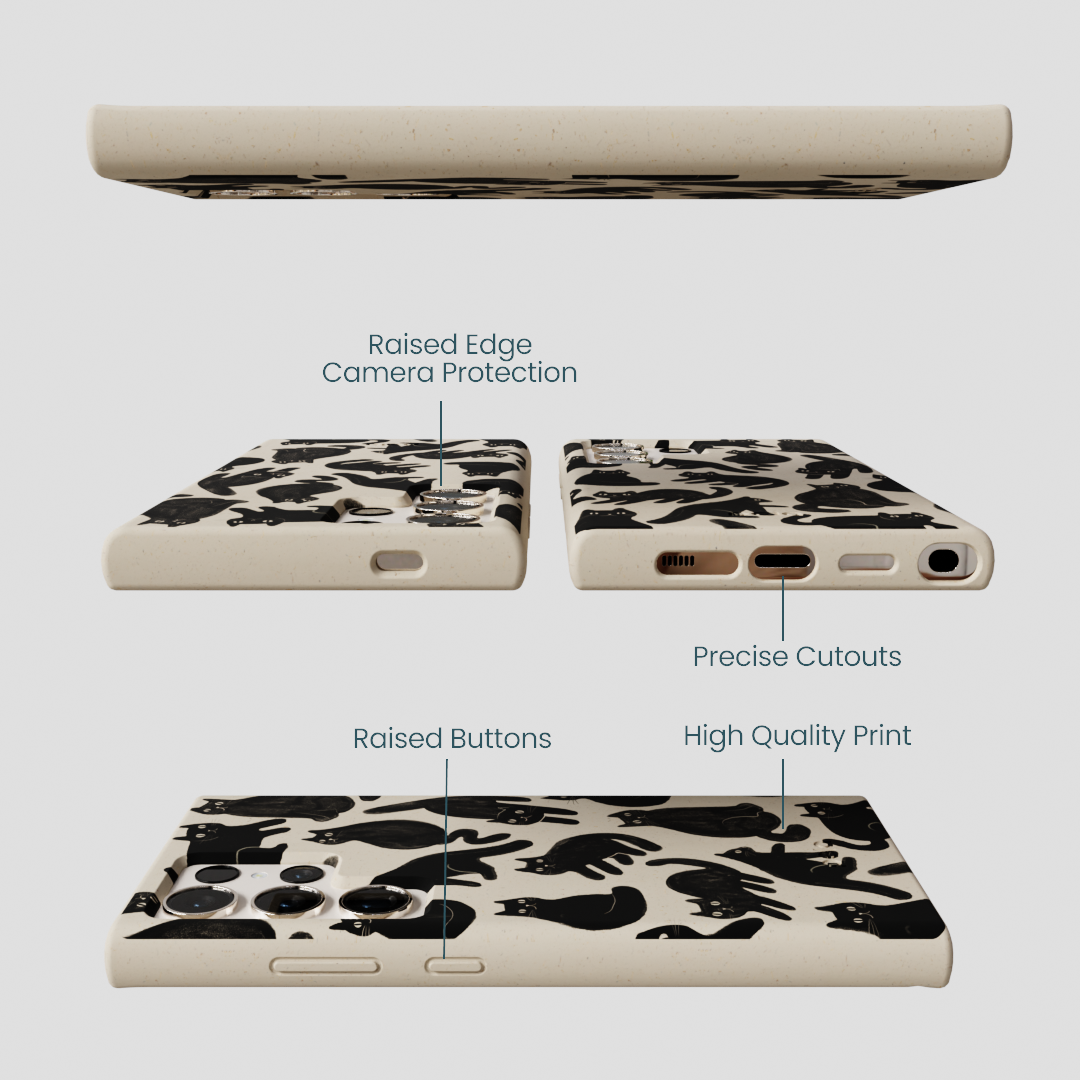 London Fog Night Meowers Samsung Galaxy S24 Ultra Case