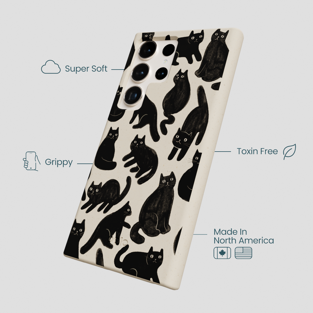 London Fog Night Meowers Samsung Galaxy S24 Ultra Case