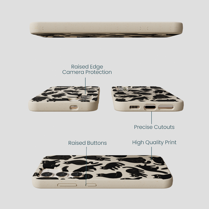 London Fog Night Meowers Samsung Galaxy S24 Case