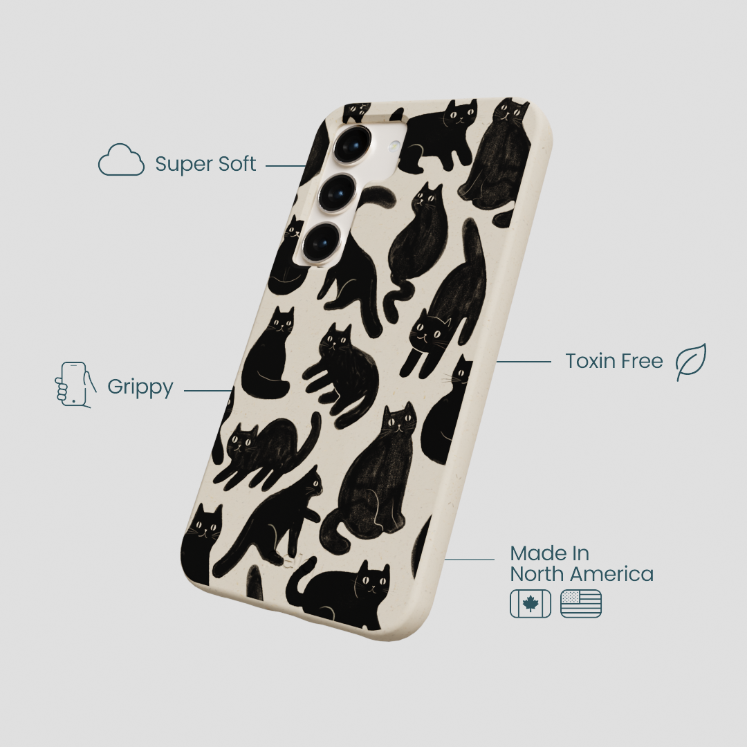 London Fog Night Meowers Samsung Galaxy S24 Case
