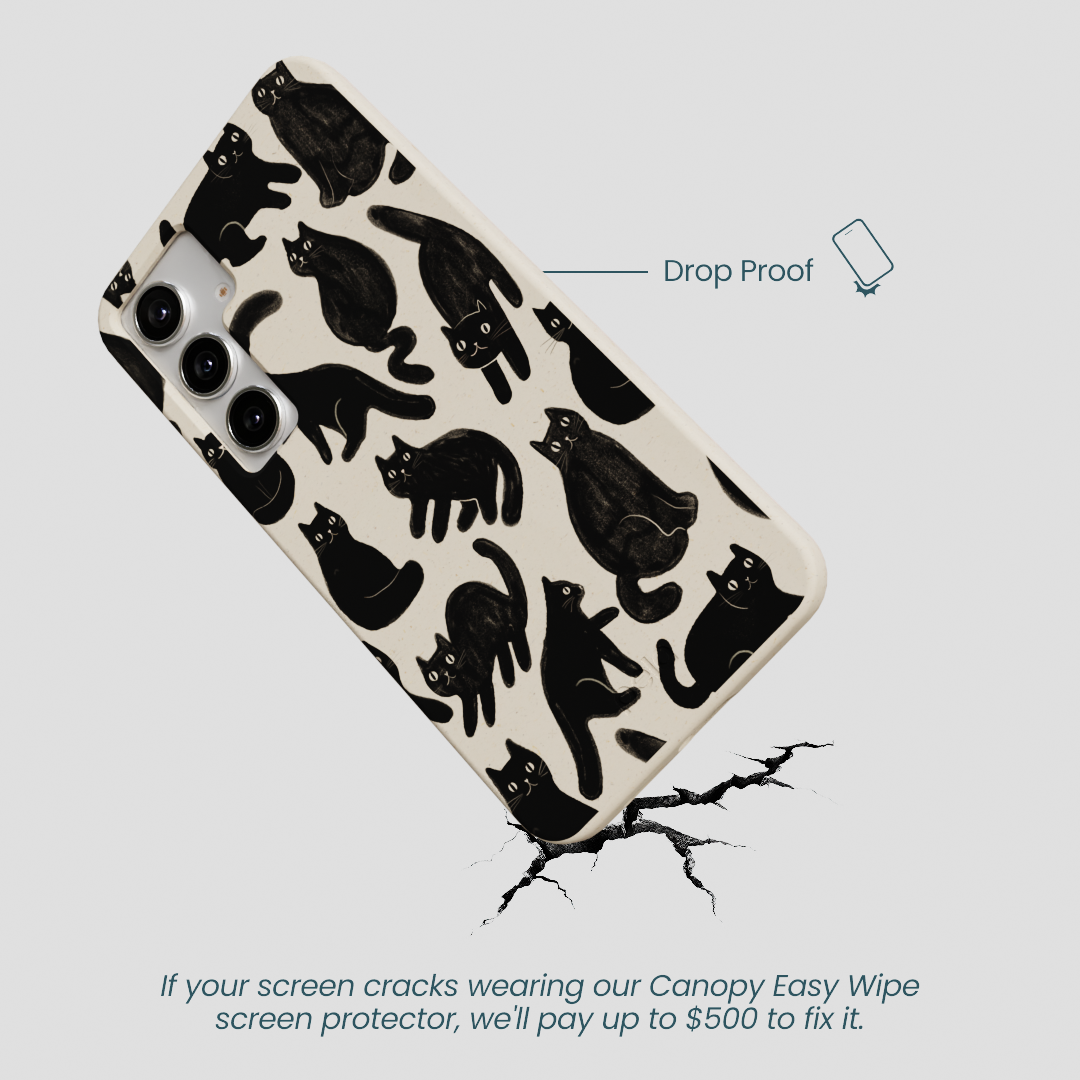 London Fog Night Meowers Samsung Galaxy S25+(Plus) Case