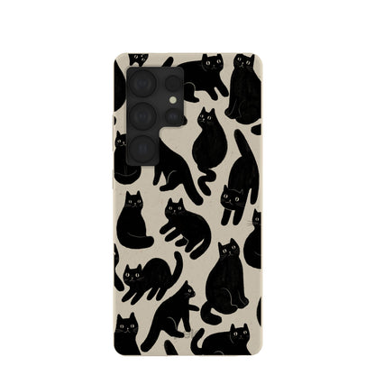 London Fog Night Meowers Samsung Galaxy S25 Ultra Case