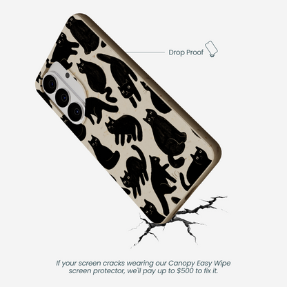 London Fog Night Meowers Samsung Galaxy S26 Case