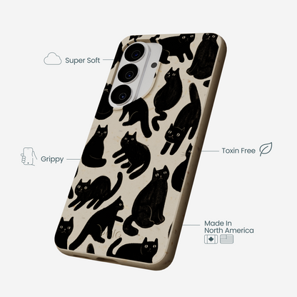London Fog Night Meowers Samsung Galaxy S26 Case