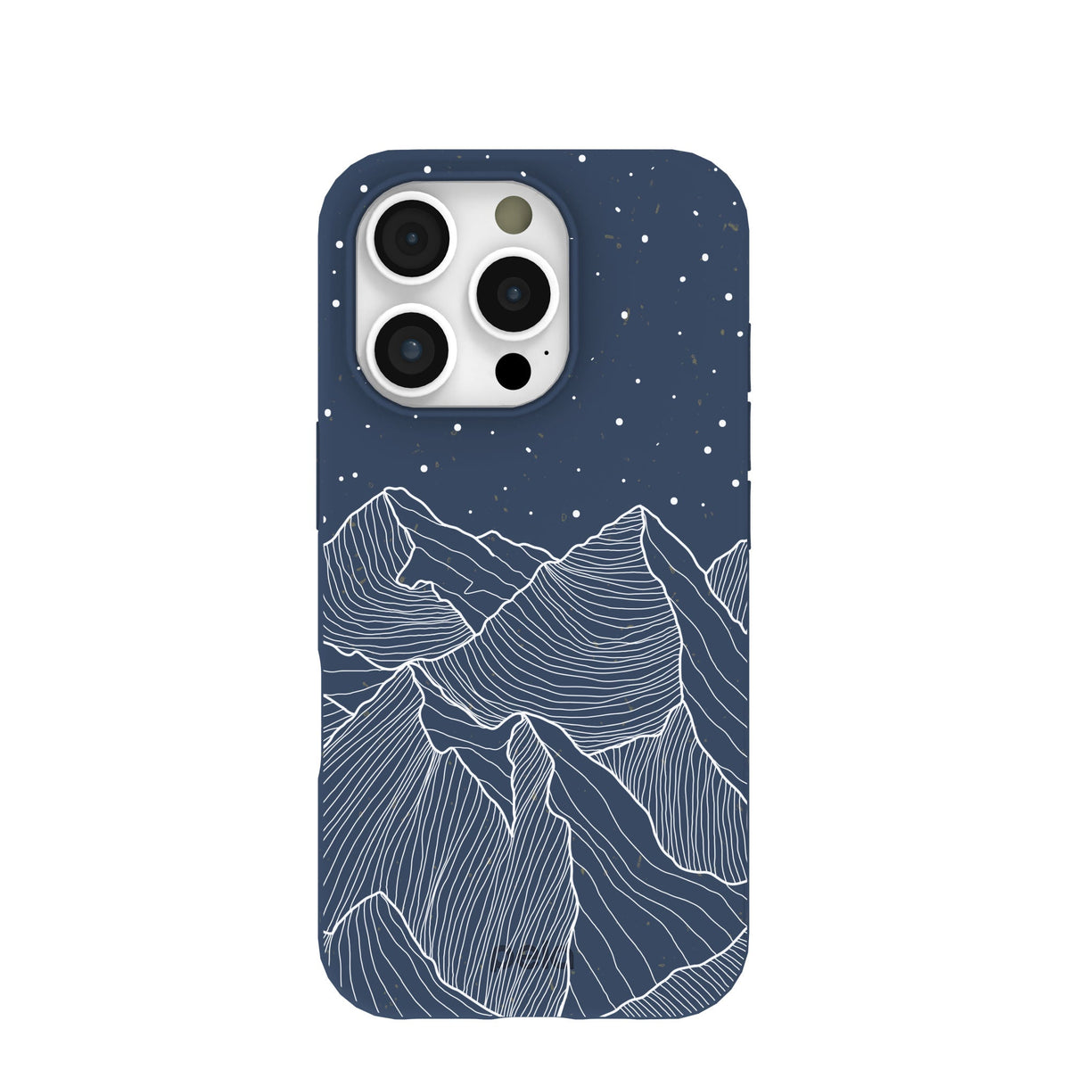 Navy Blue Night Panorama iPhone 16 Pro Case