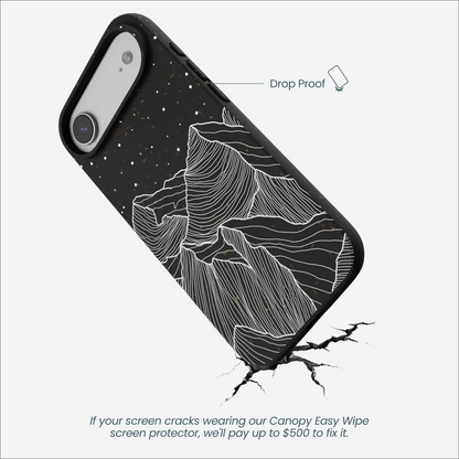 Black Night Panorama iPhone Air Case