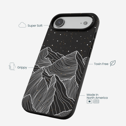Black Night Panorama iPhone Air Case