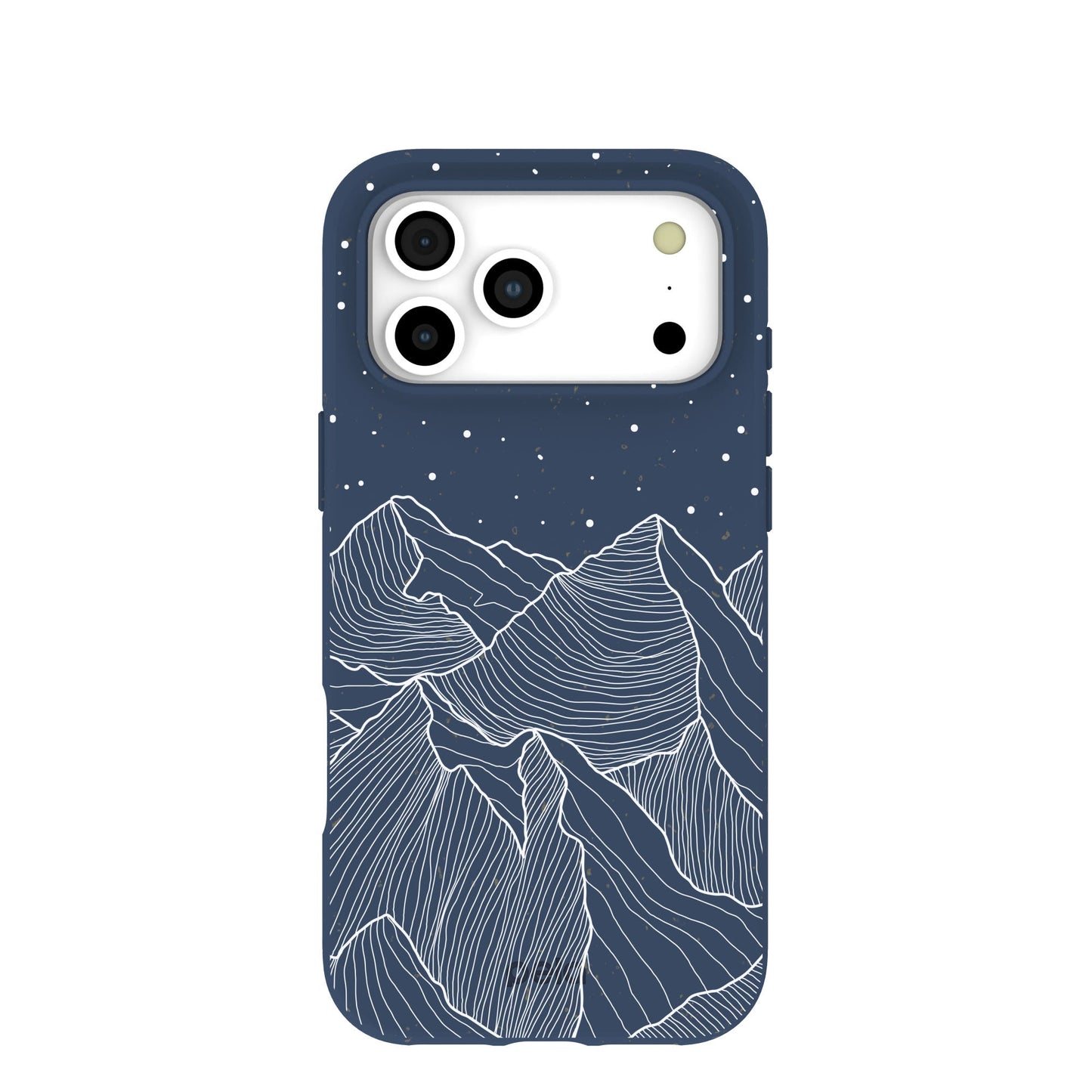 Navy Blue Night Panorama iPhone 17 Pro Max Case