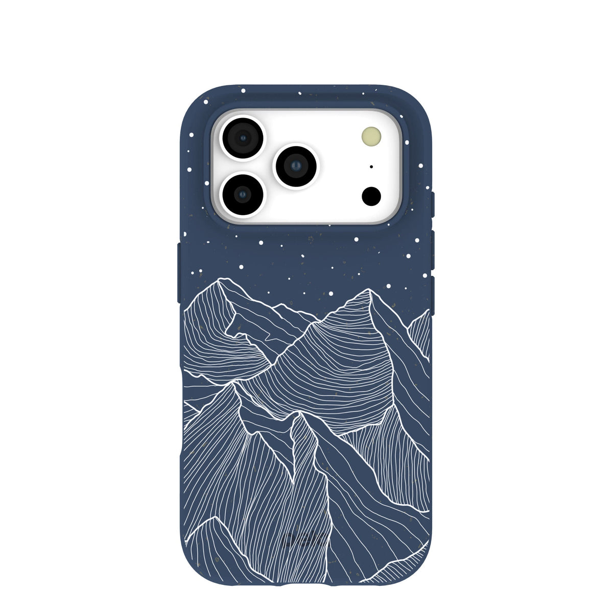 Navy Blue Night Panorama iPhone 17 Pro Case