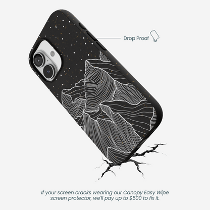 Black Night Panorama iPhone 17 Case