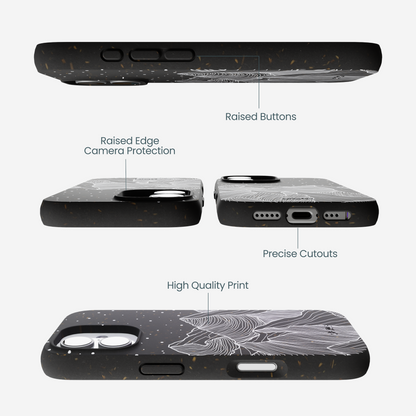 Black Night Panorama iPhone 17 Case
