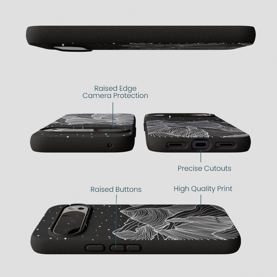 Black Night Panorama Google Pixel 10 Pro XL Case