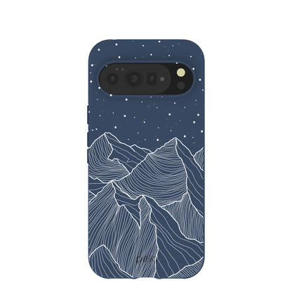 Navy Blue Night Panorama Google Pixel 10 Pro XL Case