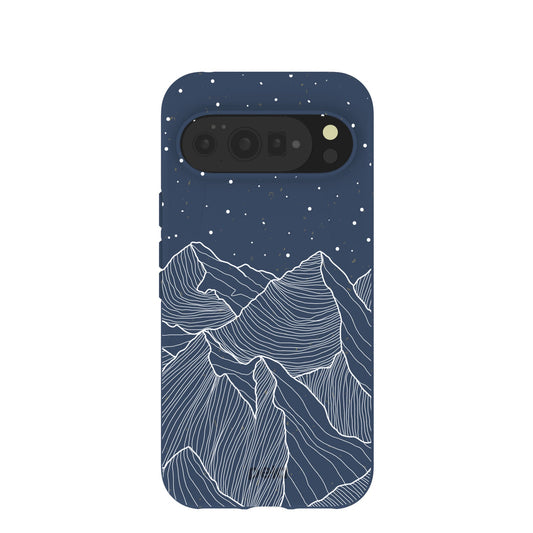 Navy Blue Night Panorama Google Pixel 10 Pro XL Case