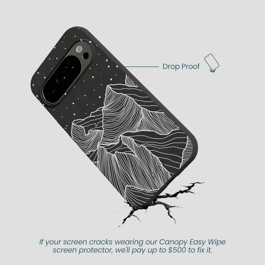 Black Night Panorama Google Pixel 10/10 Pro Case