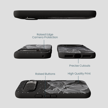 Black Night Panorama Google Pixel 10/10 Pro Case