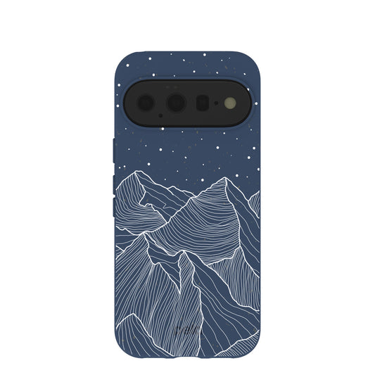 Navy Blue Night Panorama Google Pixel 11 Case
