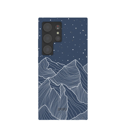 Navy Blue Night Panorama Samsung Galaxy S24 Ultra Case