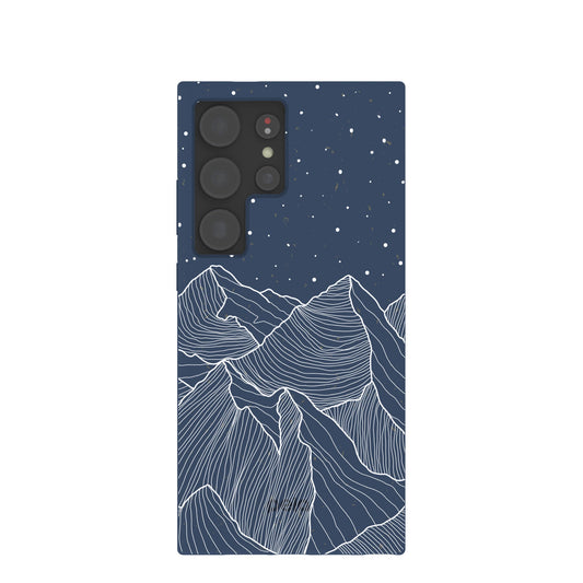 Navy Blue Night Panorama Samsung Galaxy S24 Ultra Case