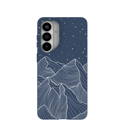 Navy Blue Night Panorama Samsung Galaxy S26+(Plus) Case