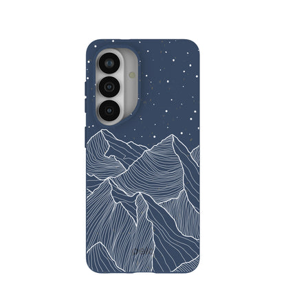 Navy Blue Night Panorama Samsung Galaxy S26 Case