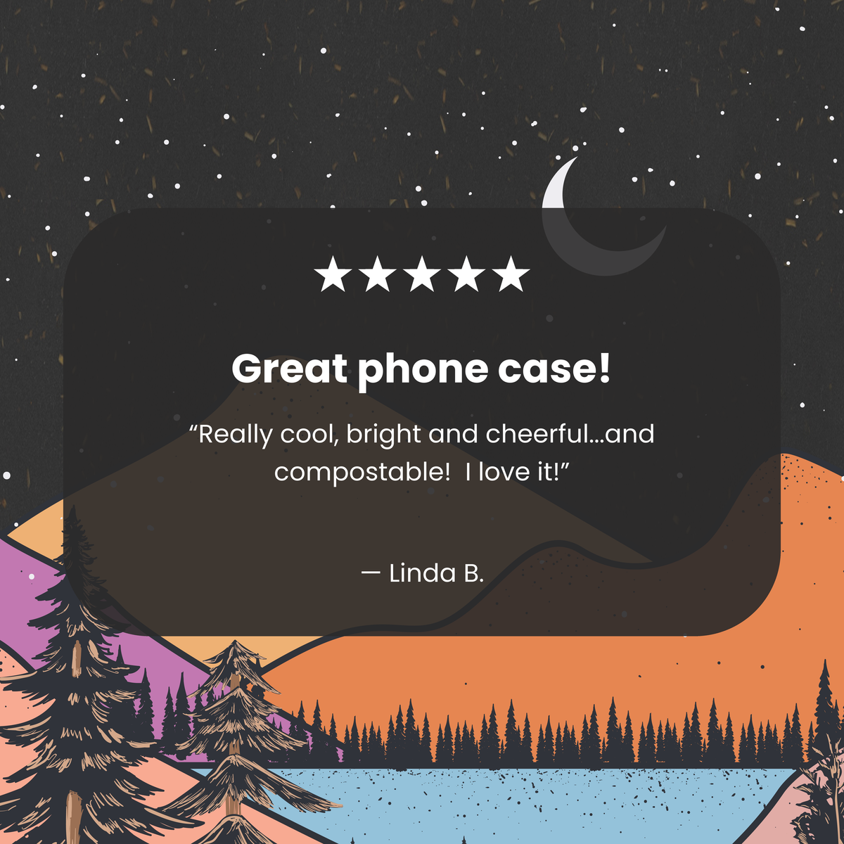 Black Night Trails iPhone Air Case