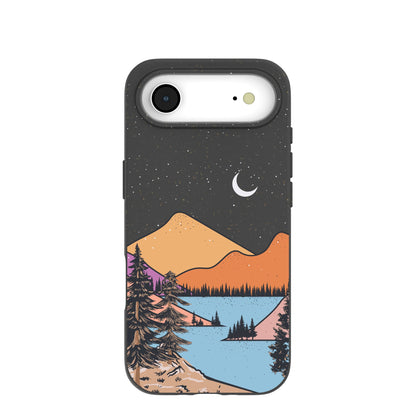 Black Night Trails iPhone Air Case