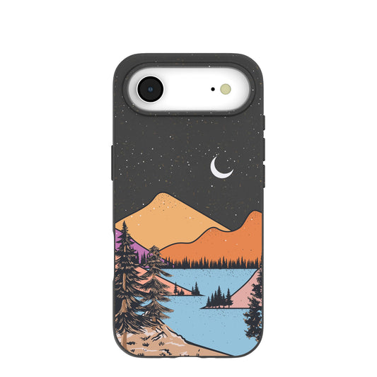 Black Night Trails iPhone Air Case