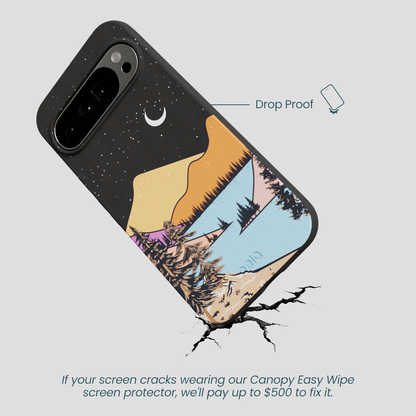 Black Night Trails Google Pixel 10 Pro XL Case