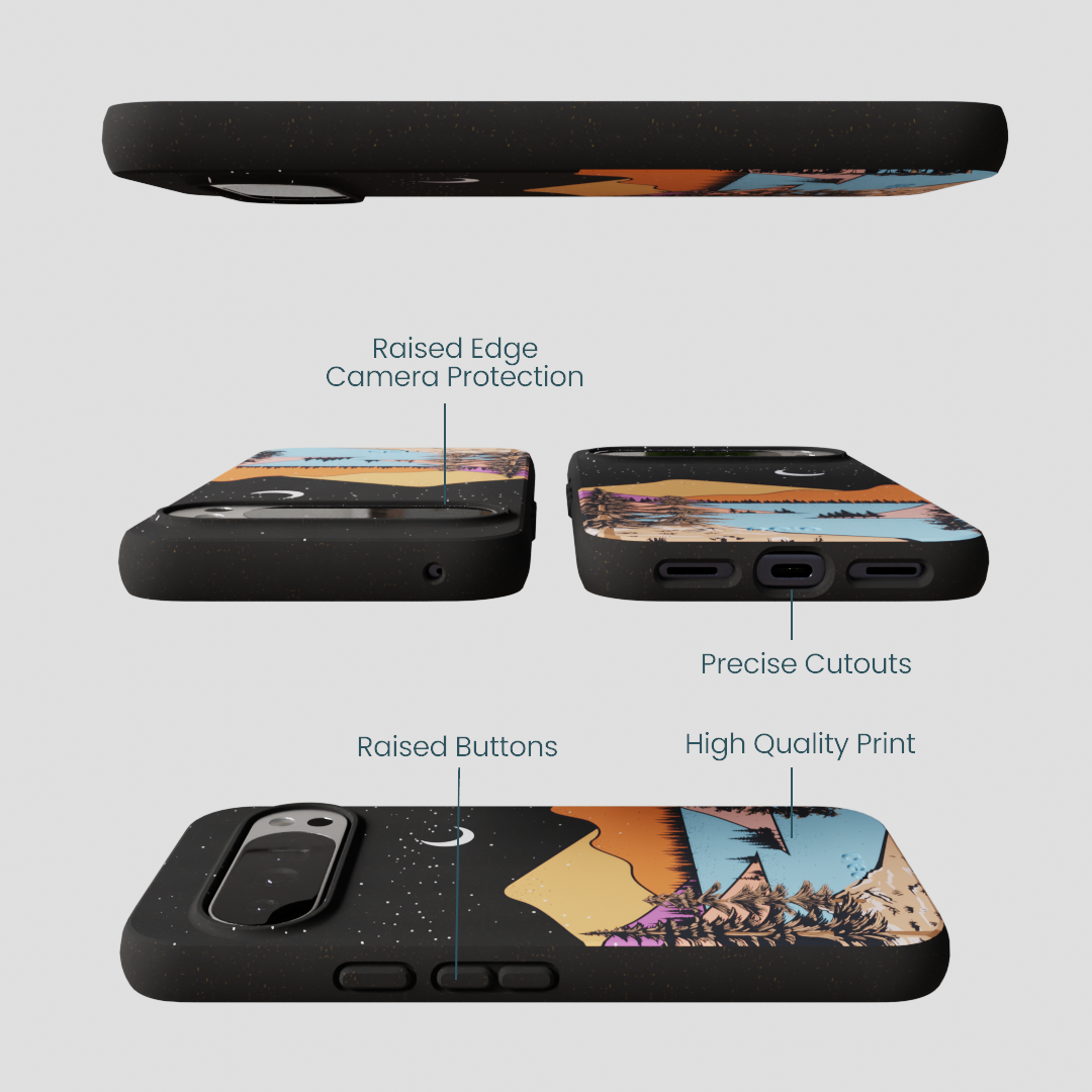 Black Night Trails Google Pixel 10 Pro XL Case