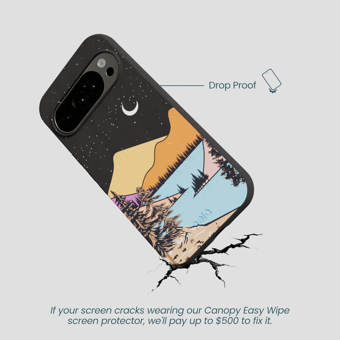 Black Night Trails Google Pixel 10/10 Pro Case