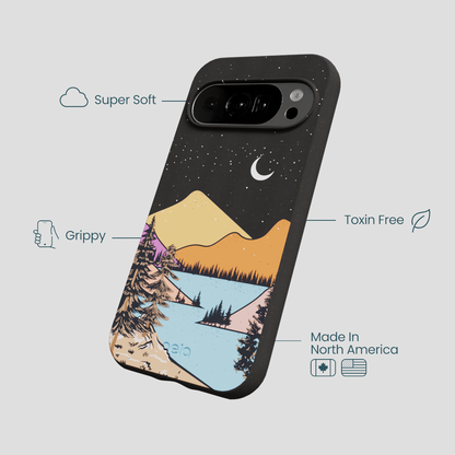 Black Night Trails Google Pixel 10/10 Pro Case