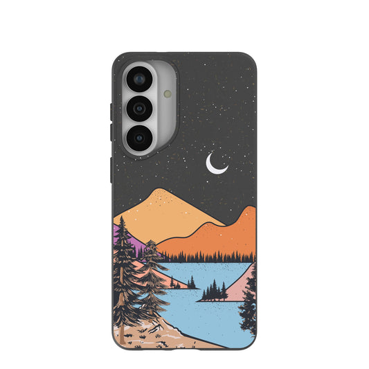Black Night Trails Samsung Galaxy S26+(Plus) Case