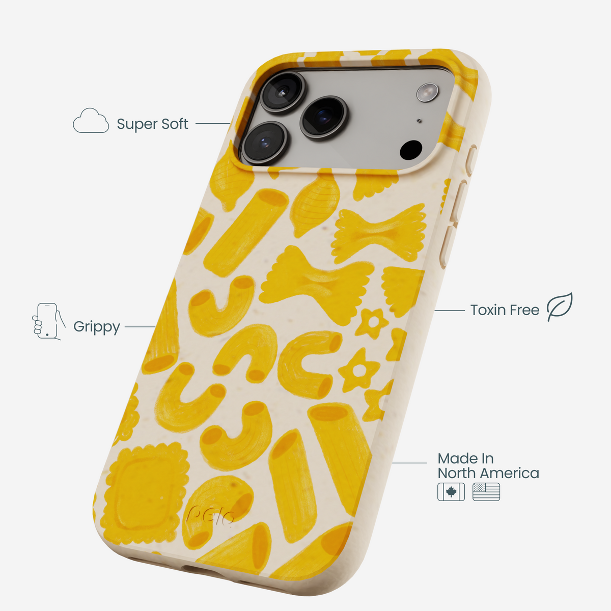 Seashell Noodle Fiesta iPhone 17 Pro Max Case