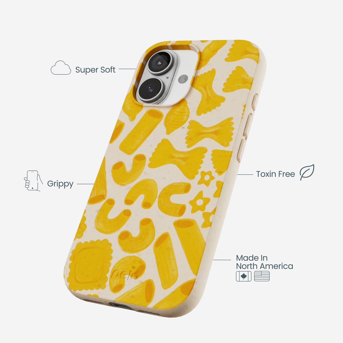 Seashell Noodle Fiesta iPhone 17 Case