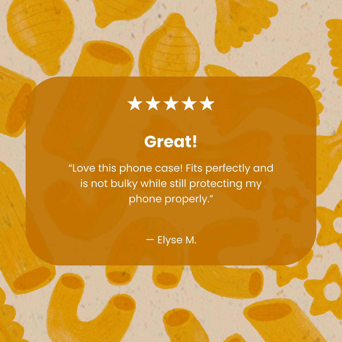 Seashell Noodle Fiesta Samsung Galaxy S26 Case