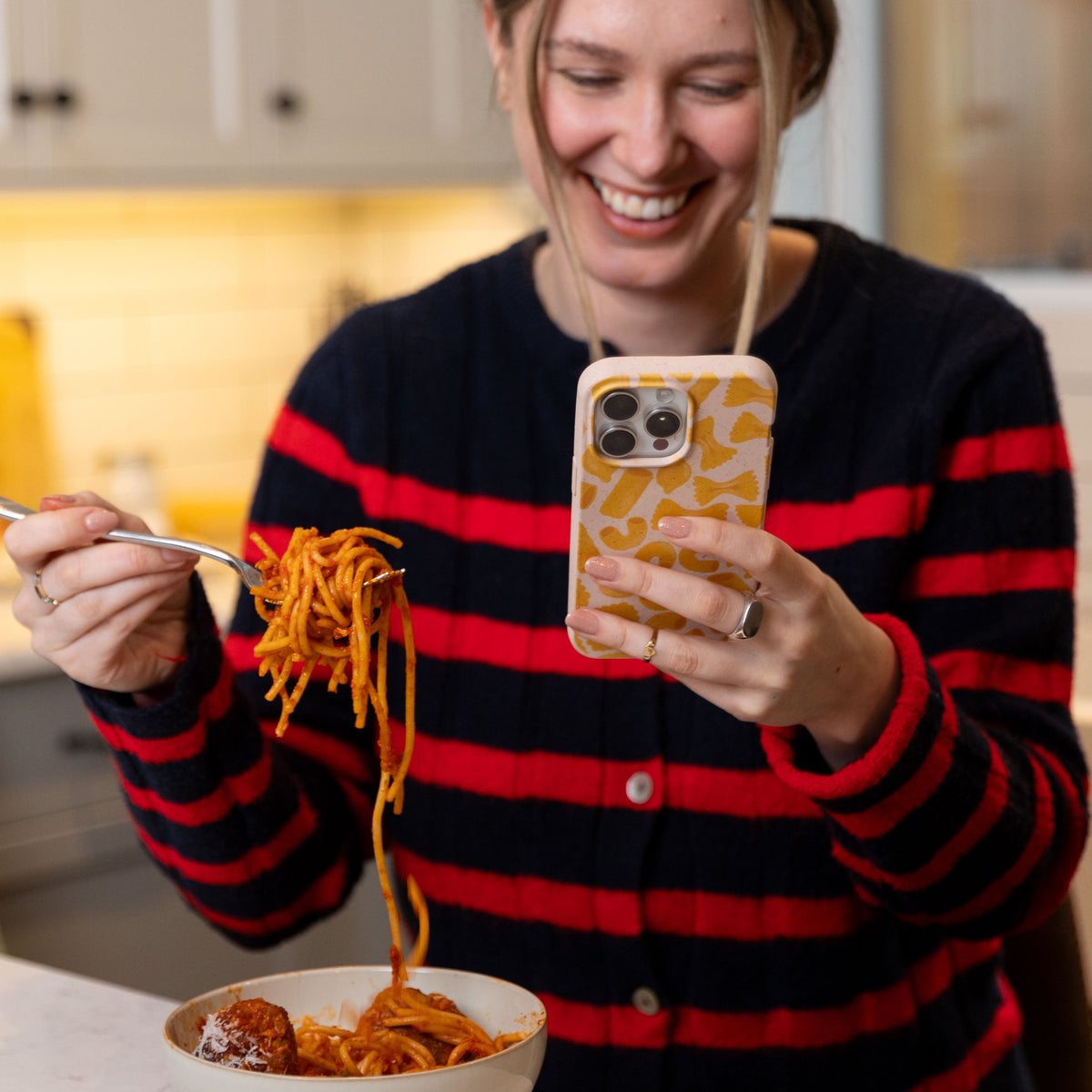 Seashell Noodle Fiesta Google Pixel 10/10 Pro Case