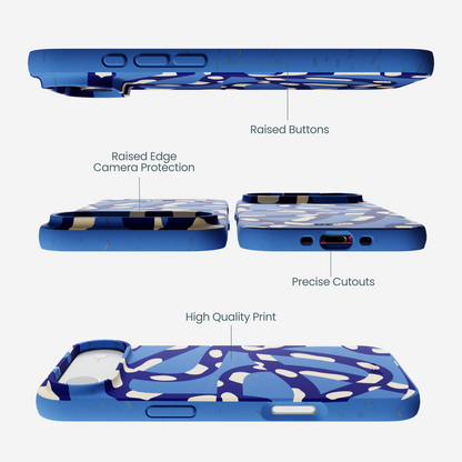 Electric Blue Noodles iPhone Air Case