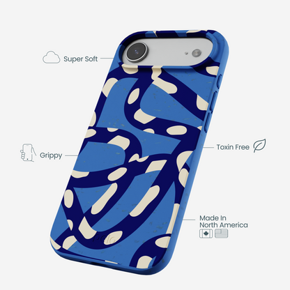Electric Blue Noodles iPhone Air Case