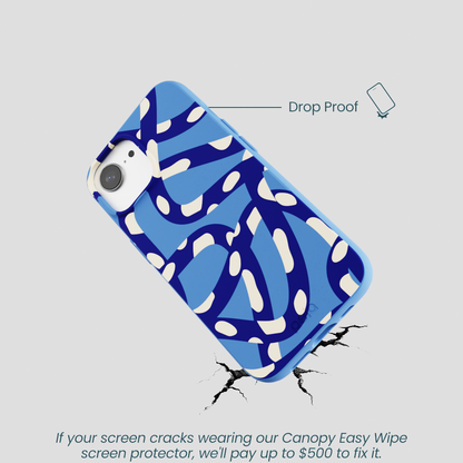 Electric Blue Noodles iPhone 16e/17e Case