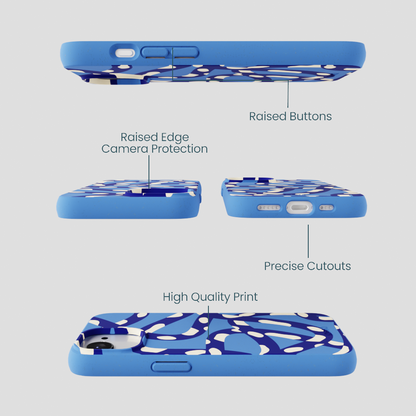 Electric Blue Noodles iPhone 16e/17e Case