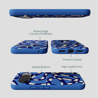 Electric Blue Noodles Google Pixel 10 Pro XL Case