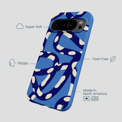 Electric Blue Noodles Google Pixel 10 Pro XL Case