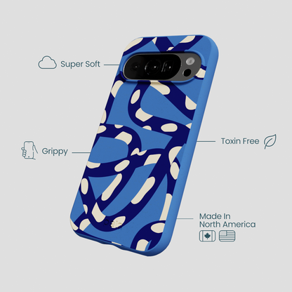 Electric Blue Noodles Google Pixel 10/10 Pro Case