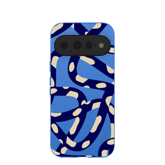 Electric Blue Noodles Google Pixel 11 Case