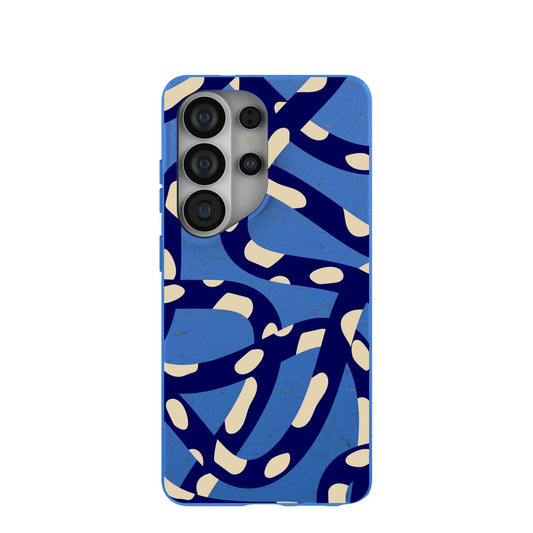 Electric Blue Noodles Samsung Galaxy S26 Ultra Case