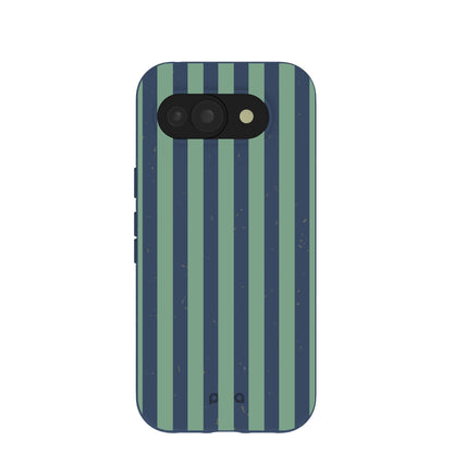 Navy Blue Northern Stripes Google Pixel 10a Case