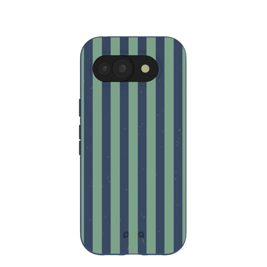 Navy Blue Northern Stripes Google Pixel 10a Case