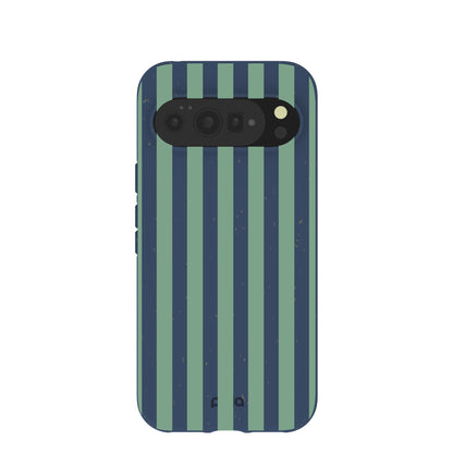 Navy Blue Northern Stripes Google Pixel 10 Pro XL Case