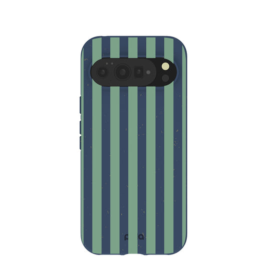 Navy Blue Northern Stripes Google Pixel 10 Pro XL Case
